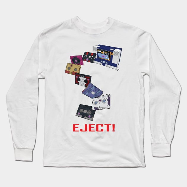 Soundwave: Eject! Long Sleeve T-Shirt by NDVS